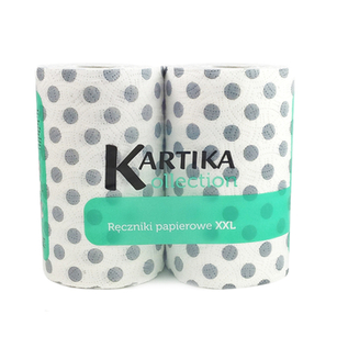 Kartika Silver Ręcznik Papierowy 2 Rolki 3-Warstwowy