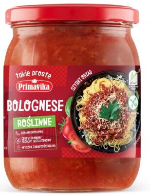 Bolognese roślinne bezglutenowe 470 g
