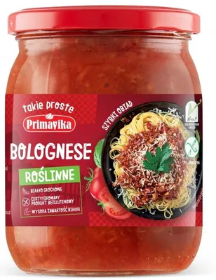 Primavika Bolognese Roślinne 470 G