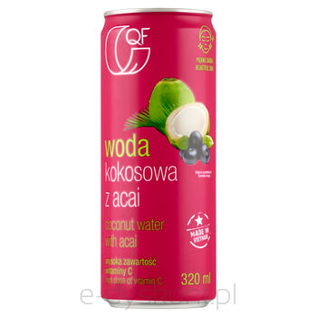 Qualita Food Woda Kokosowa Z Acai 320Ml