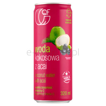 Qualita Food Woda Kokosowa Z Acai 320Ml