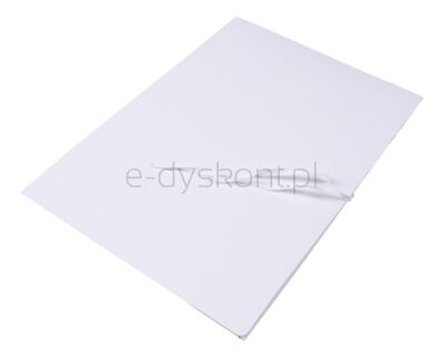 Office Products Teczka Wiązana Karton, A4, 300Gsm, 3-Skrz., Biała