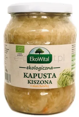 Kapusta Kiszona Z Marchewką Bio 680 G / 500 G