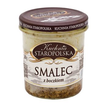 Kuchnia Staropolska Smalec Z Boczkiem 260G.