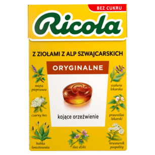 Ricola Oryginalne Ziołowe 27,5G