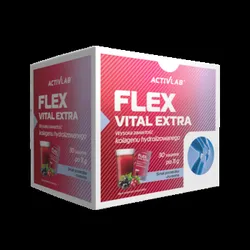 Activlab Flexvital Extra Smak Porzeczka-Żurawina (Display 330 G (30 Saszetek X 11 G)) Suplement Diety.