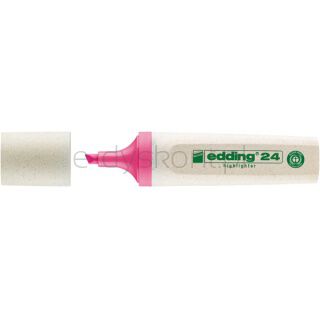 Edding Zakreślacz e-24 ecoline, 2-5mm, różowy [BIURO]