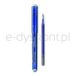 Keyroad Długopis wymazywalny 0,7mm, plus Wkład/zapas, blister, niebieski - 2