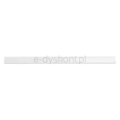 Listwa Zaciskająca Donau, Pvc, A4, 10Mm, Do 100 Kartek, Biała