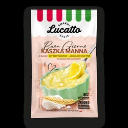 Kasza Manna Jogurt Cytryna Lucatto 48G