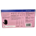 Rękawice nitrylowe, Maxter Blue, 100 szt., rozmiar XS - 2