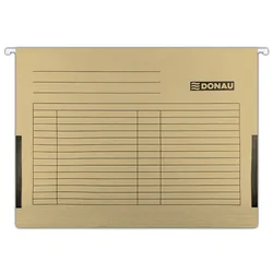 Donau Teczka zawieszkowa z boczkami, A4, 230gsm, brązowa 