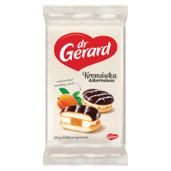 Dr.Gerard Kremówka Dekorowana Morelowa 330G