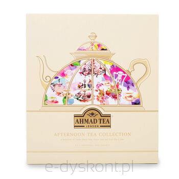 Ahmad Tea London Afternoon Tea Collection Zestaw Herbat Czarnej Zielonej I Aromatyzowanej 90 G (45X2 G)