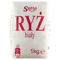 Sotto Ryż Biały Długoziarnisty 1Kg Papier