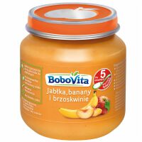 Bobovita DeSerekBrzoskwinie Jabłka I Banany Po 5 Miesiącu 125G