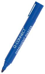 Q-Connect Marker Permanentny Okrągły, 2-3Mm (Linia), Niebieski