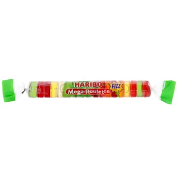 Haribo Żelki Owocowe Mega Roulette Kwaśne 45G