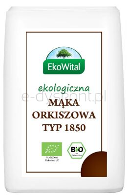 Ekowital Mąka Orkiszowa Typ 1850  Bio 1 Kg