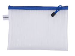 Donau Torebka Zipper Bag, A5, 243x180 mm, EVA, z suwakiem, niebieska
