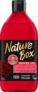 Nature Box Żel Pod Prysznic Pomegranate 385Ml