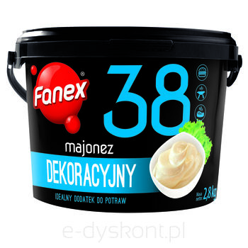 Fanex Majonez Dekoracyjny 2,8 Kg