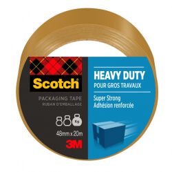 Scotch Taśma pakowa Heavy Duty, 48mm x 20.3m, 1szt., brązowa