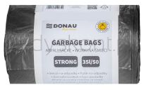 Donau Home Worki na śmieci mocne (LDPE), 35l, 50 szt., czarne - 2