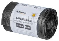 Donau Home Worki na śmieci mocne (LDPE), 35l, 50 szt., czarne - 3