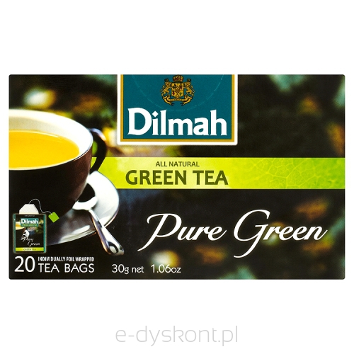 Dilmah Herbata Pure Green Tea 20X1,5 G