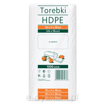 Torebki Hdpe 26 X 38 Cm 1000 Sztuk Sarantis