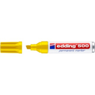 Marker Permanentny E-500 Edding, 2-7Mm, Żółty