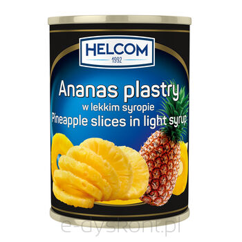 Helcom Ananas W Lekkim Syropie Plastry 3,05 Kg 