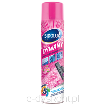 Sidolux Dywany Pianka Do Czyszczenia, Kwiatowa 600 Ml