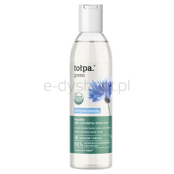 Tołpa Green Oczyszczający Łagodny Płyn Micelarny - Tonik 2W1 200 Ml