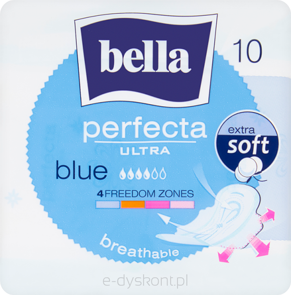 Bella Podpaski Perfecta Ultra Blue Extra Soft 10 szt.