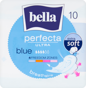 Bella Perfecta Ultra Blue Podpaski Higieniczne 10 Sztuk
