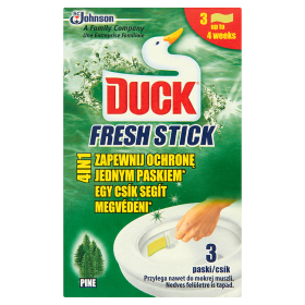 Duck Fresh Stick 4In1 Pine Żelowe Paski Do Toalet 27 G (3 Sztuki)