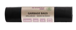 Donau ECO Worki na śmieci mocne (LDPE), 240l, 5 szt., czarne