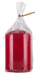 Świeca słupek DONAU HOME Standard Gloss, 50x80mm, czerwony - 2