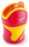 Keyroad Temperówka Colour Special, plastikowa, podwójna, z pojemnikiem, ostrzenie zaokrąglone, pakowane na displayu, mix kolorów - 3