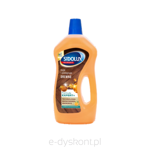 Sidolux Expert myje i pielęgnuje drewno z olejkiem pomarańczowym 750ml