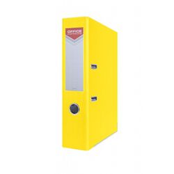 Office Products Segregator Officer z szyną, PP, A4/75mm, żółty