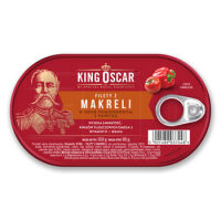 King Oscar Filety Z Makreli W Sosie Pomidorowym Z Papryką 160G 