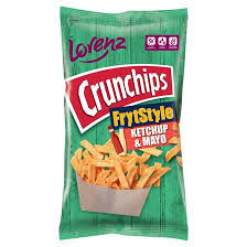 Crunchips FrytStyle Ketchup&Mayo 70g