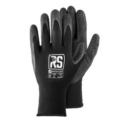 RS Rękawice dziane Safe Tec Black, rozm. 9, czarne