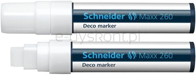 Schneider Marker Kredowy Maxx 260 Deco, 5-15Mm, Biały 