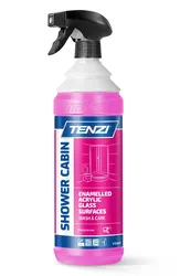 Środek do czyszczenia kabin prysznicowych TENZI, anglojęzyczna etykieta, 1l
