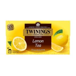 Twinings Herbata czarna aromatyzowana o smaku cytrynowym (25 saszetek)