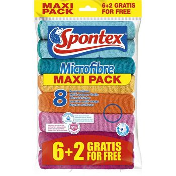 Spontex Ściereczki Microfibre 8 Szt.